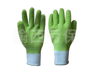 绿色全胶手套